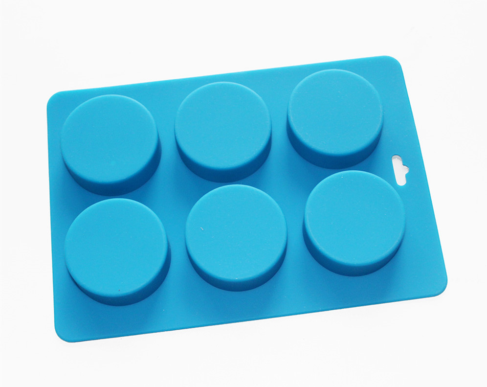 Round Guest Basic Silicone Soap Mold Lotion Mold 1.5oz Soap/Cell Dia